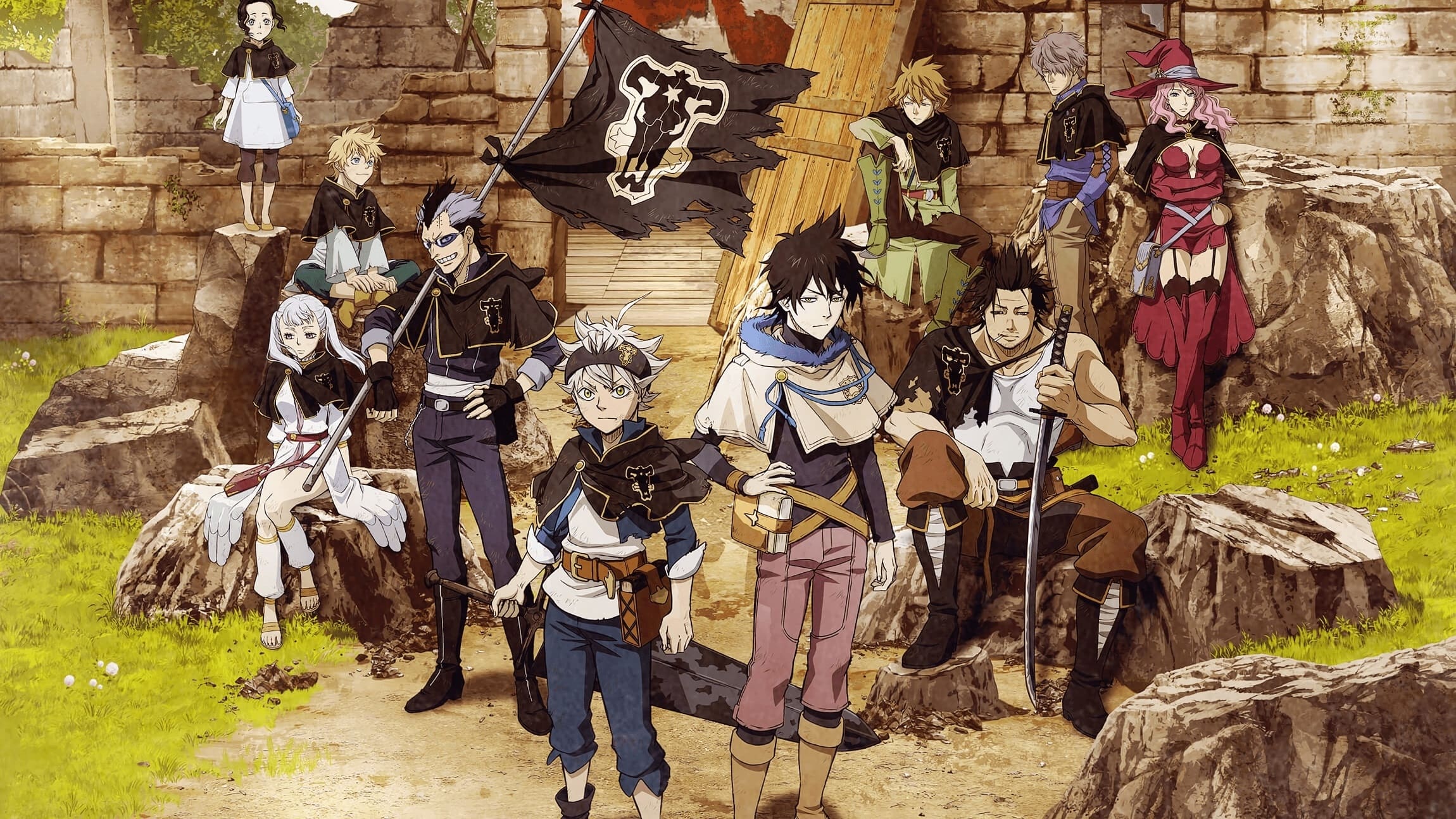 Anime Insight Black Clover ฉากที่สวยงาม