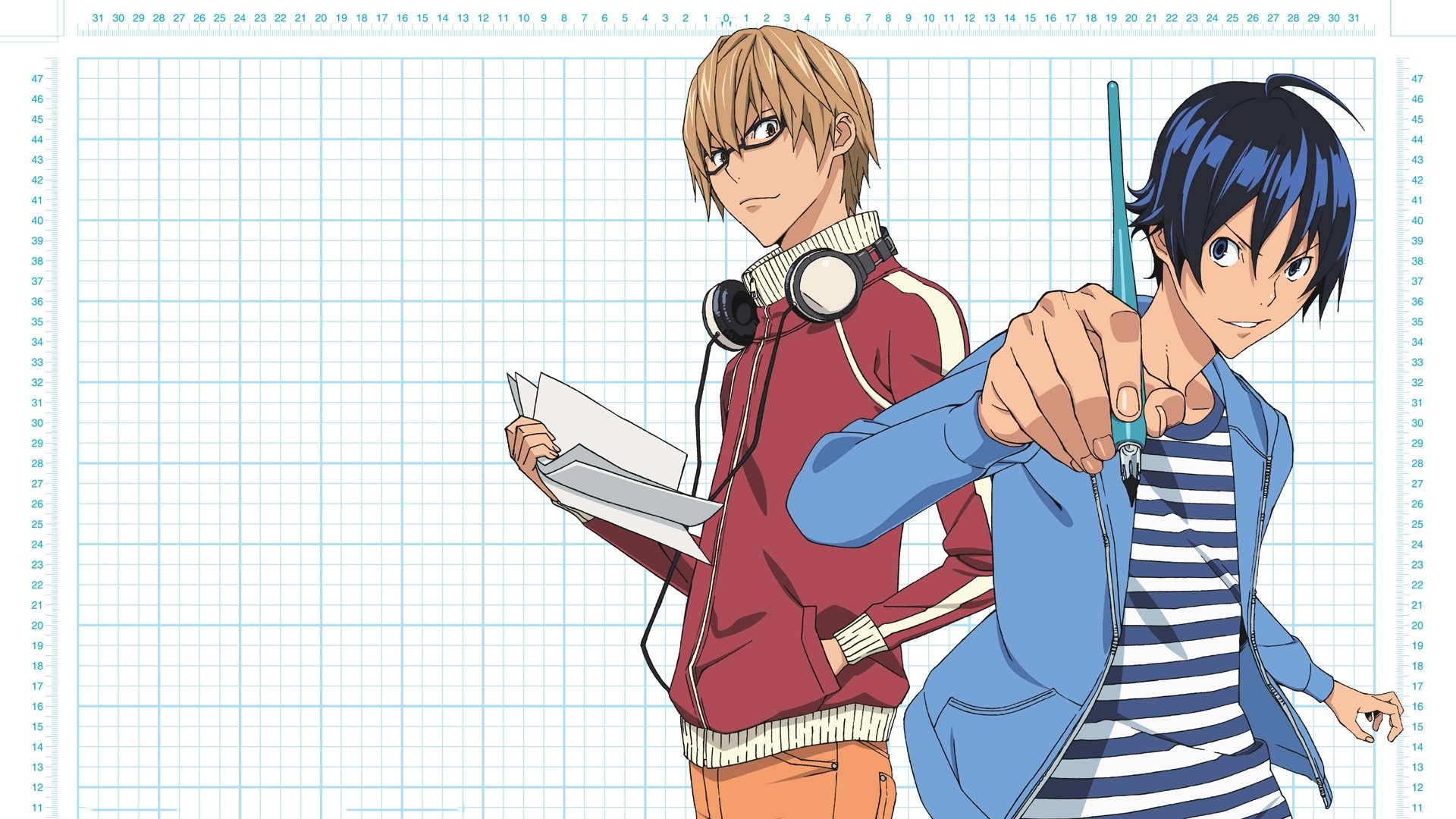 อนิเมะที่ต้องดู Bakuman หัวเราะจนเบาหวิว